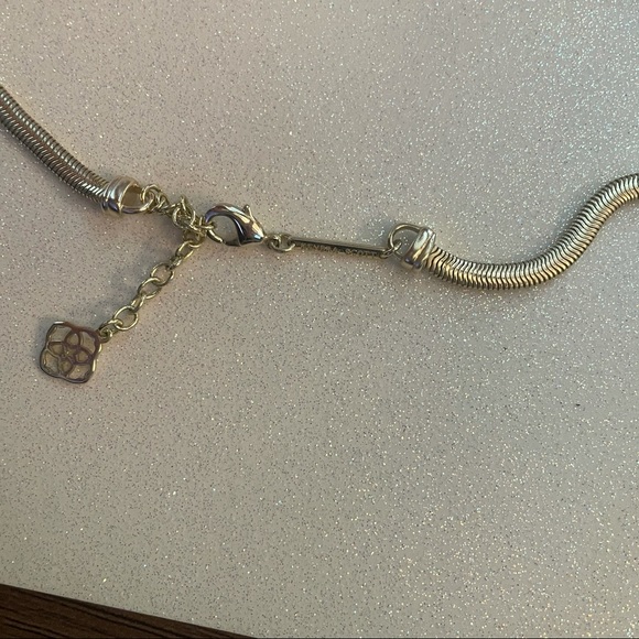 Kendra Scott Starla- gold with platinum drusy - Picture 8 of 8